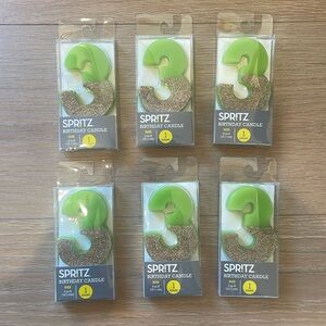 Number 3 Birthday Candles